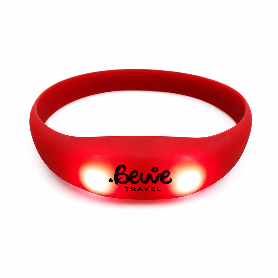 Light Up Silicone Wristbands - Custom Stickers Now