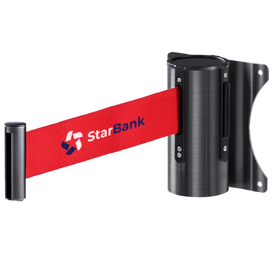 Wall Mount Retractable Belts - Custom Stickers Now