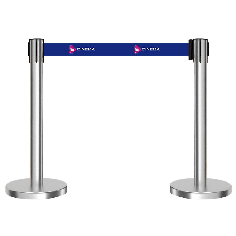 Low Profile Stanchions - Custom Stickers Now