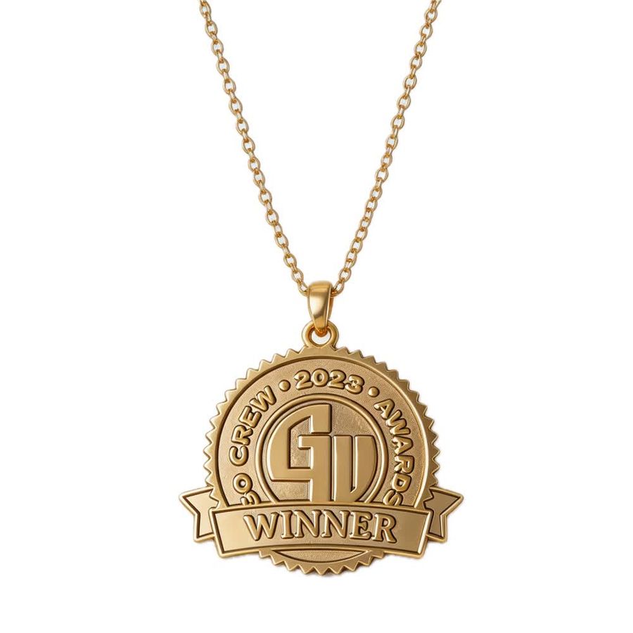 Die Struck Charm Necklaces - Custom Stickers Now