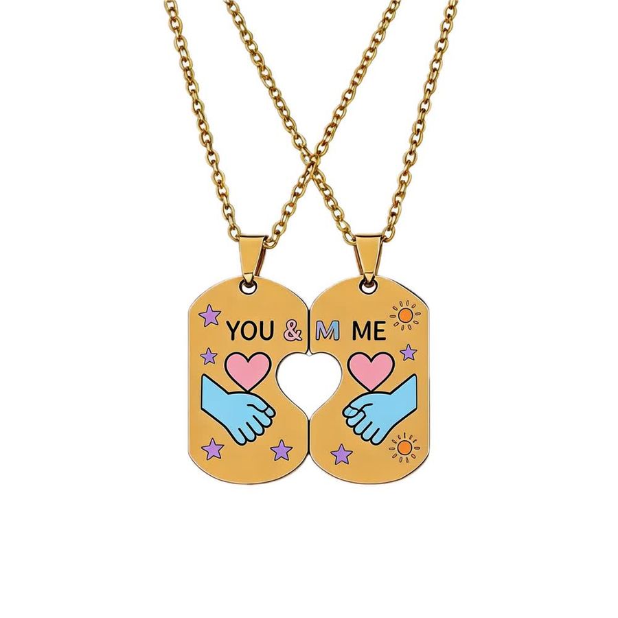 Couple Necklaces - Custom Stickers Now
