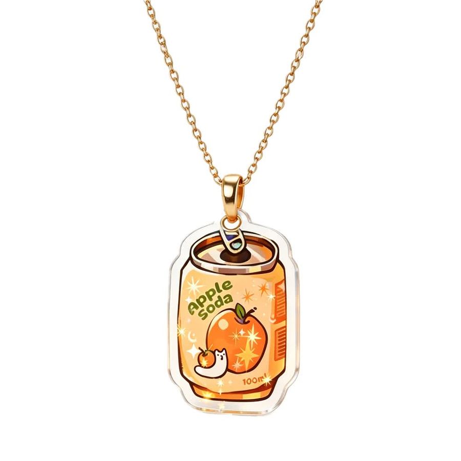 Acrylic Charm Necklaces - Custom Stickers Now