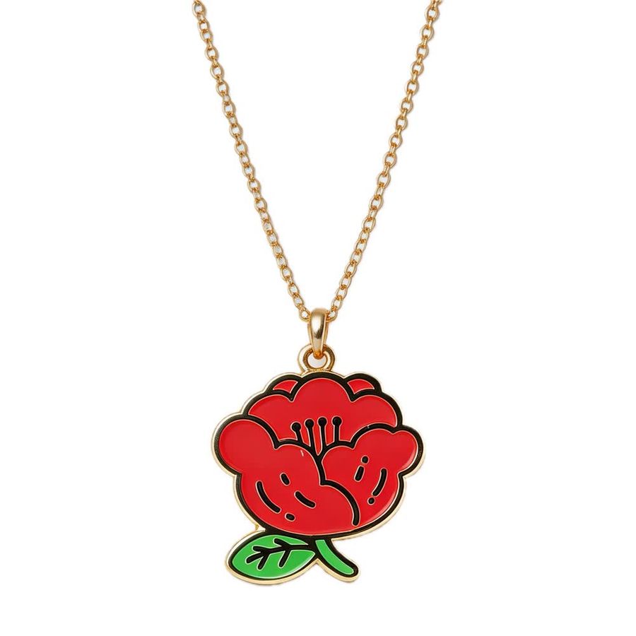 Hard Enamel Charm Necklaces - Custom Stickers Now