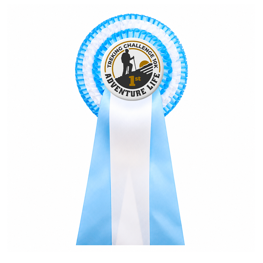 Giant Rosette Buttons - Custom Stickers Now