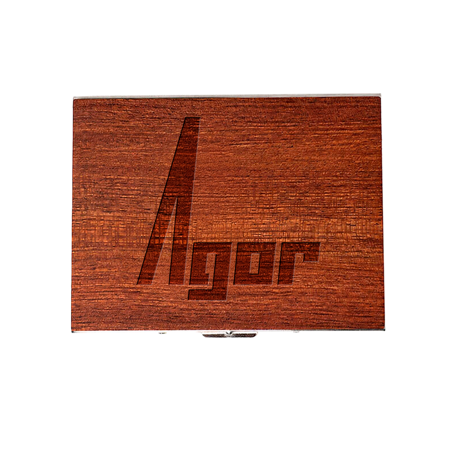 Metal Framed Wooden Cigarette Cases - Custom Stickers Now