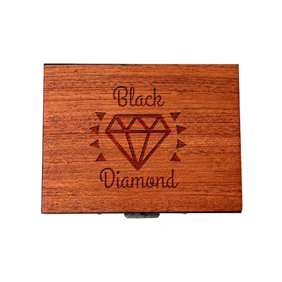 Metal Framed Wooden Cigarette Cases - Custom Stickers Now