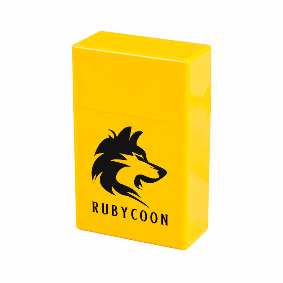 Plastic Cigarette Cases - Custom Stickers Now