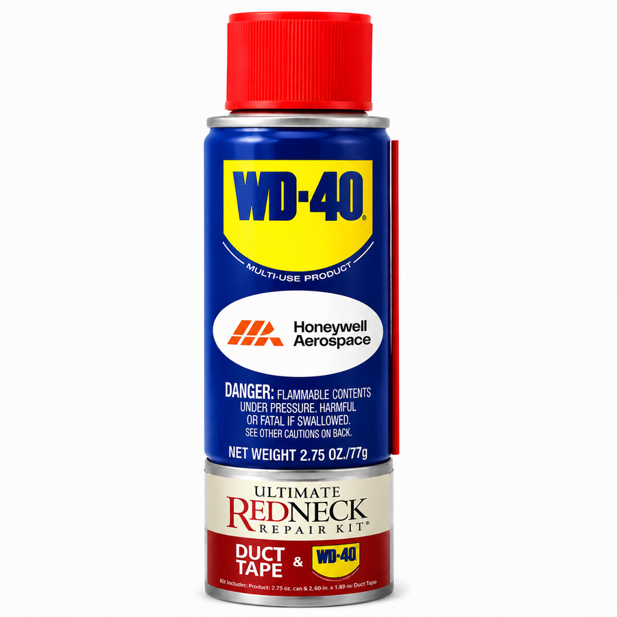 Ultimate Fix-All Kits, WD-40 2.75 oz Handy Cans and 6 yards of Duct Tapes - Custom Stickers Now