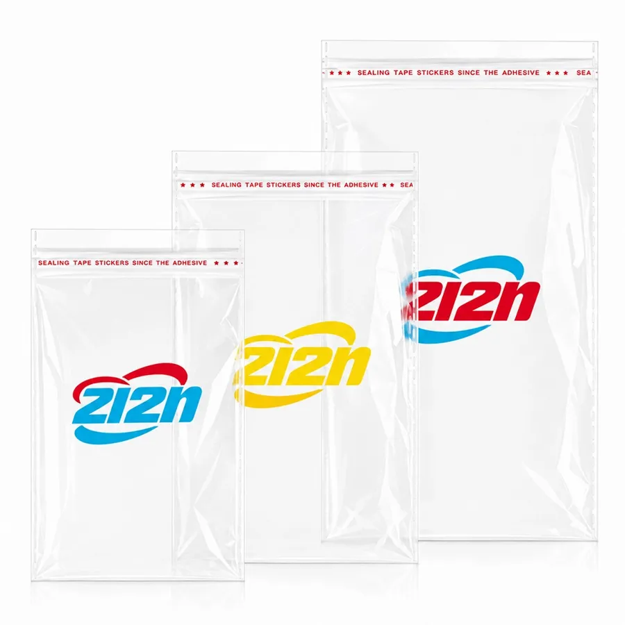 Resealable Clear Poly Bags - Custom Stickers Now