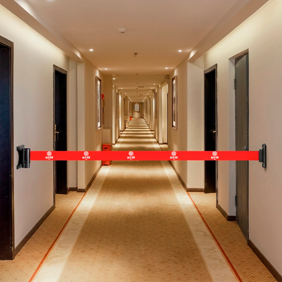 Wall Mount Retractable Belts - Custom Stickers Now