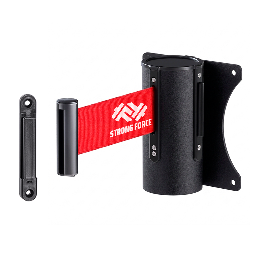 Wall Mount Retractable Belts - Custom Stickers Now