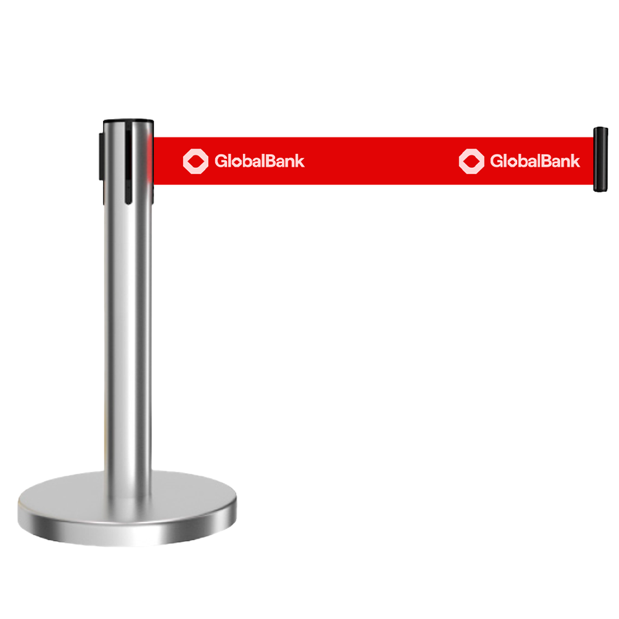 Low Profile Stanchions - Custom Stickers Now