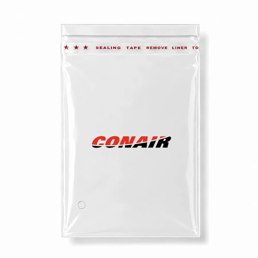 Resealable Clear Poly Bags - Custom Stickers Now