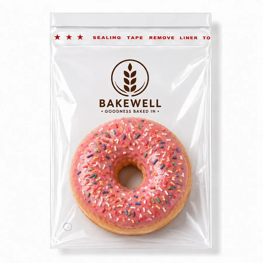 Resealable Clear Poly Bags - Custom Stickers Now