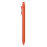 Easy Click Minimalist Plastic Ball Pen Deal Vermilion