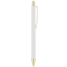 Decent Retractable Metal Ball Pen Deal White