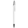 Blue White Retractable Blank Ball Pen Black