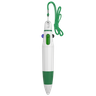 4-Color Ink Ballpoint Pen Green