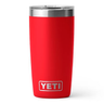 YETI Rambler 10 OZ Tumbler w/ Magslider Lid - Laser Engraved Rescue Red
