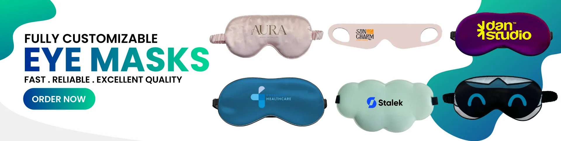 CustomStickersNow.Com Custom Eye Mask