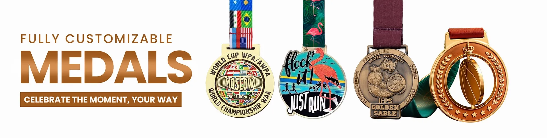 CustomStickersNow.Com medal banners